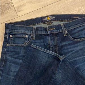 Lucky jeans 110 skinny 34/32 dark wash